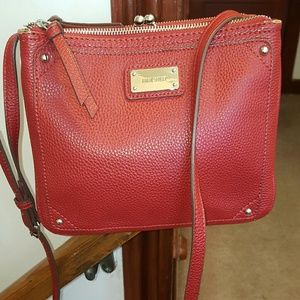 Nine west jaya double zip crossbody purse